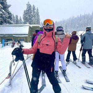 Pink Montec ski/ snowboard jacket